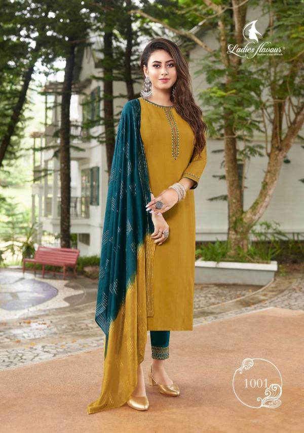 Ladies Flavour Safar Viscose Designer Exclusive Readymade Suit